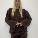 maglia con manica ampia bloom